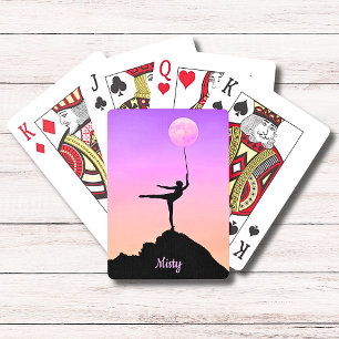 Balansen mellan Ballet Måne och Personlig Namn Casinokort