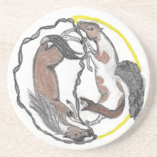 Balansen mellan Mor och dotter Underlägg Sandsten