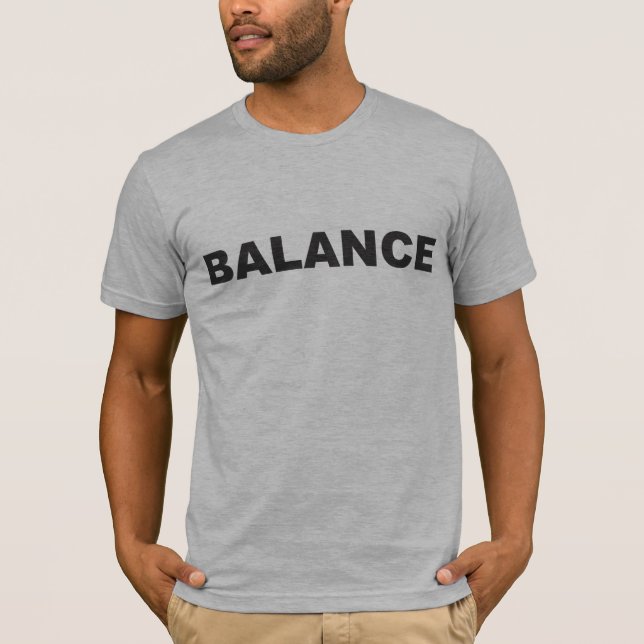 Balansera arméutslagsplatsen t-shirt (Framsida)