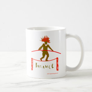 Balansera… att balansera kaffemugg