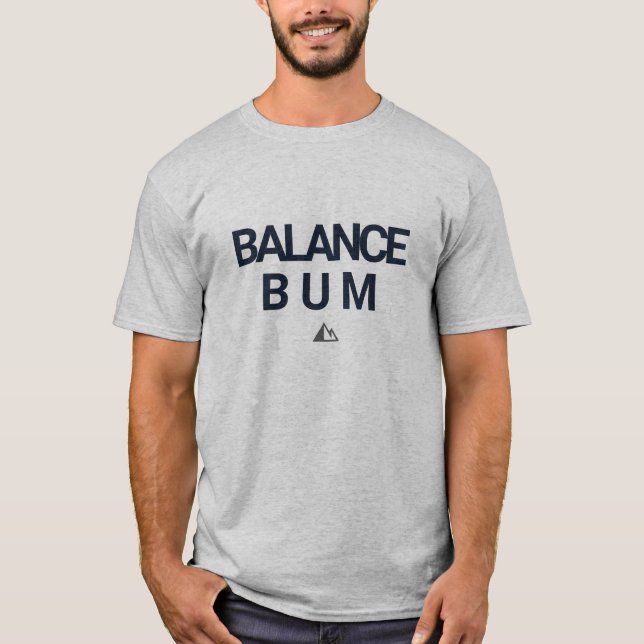 Balansera den dåliga skjortan t shirt (Framsida)