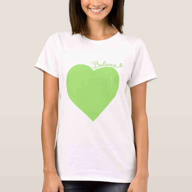 Balansera din sinnesstämning -  t shirt (Framsida)