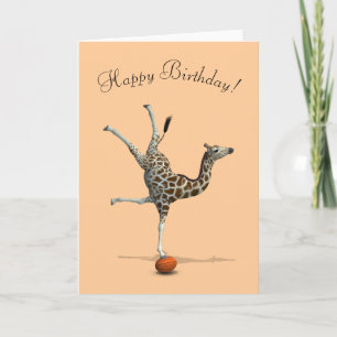 Balansera giraffet kort
