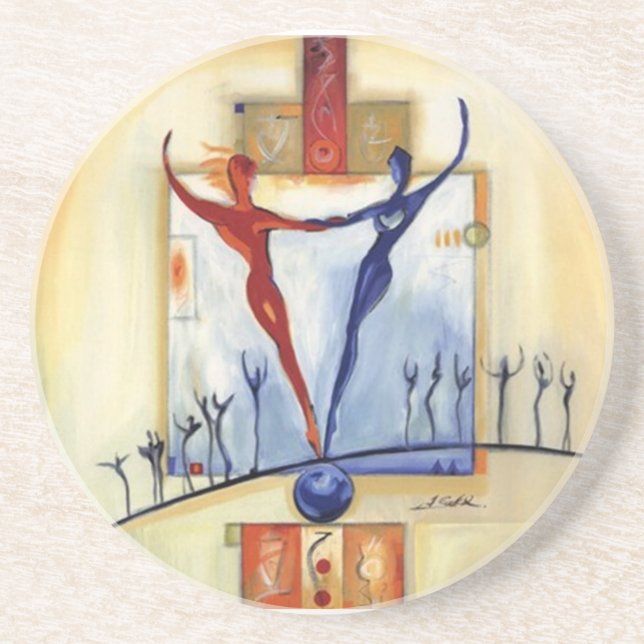 balansera underlägg sandsten (Framsidan)