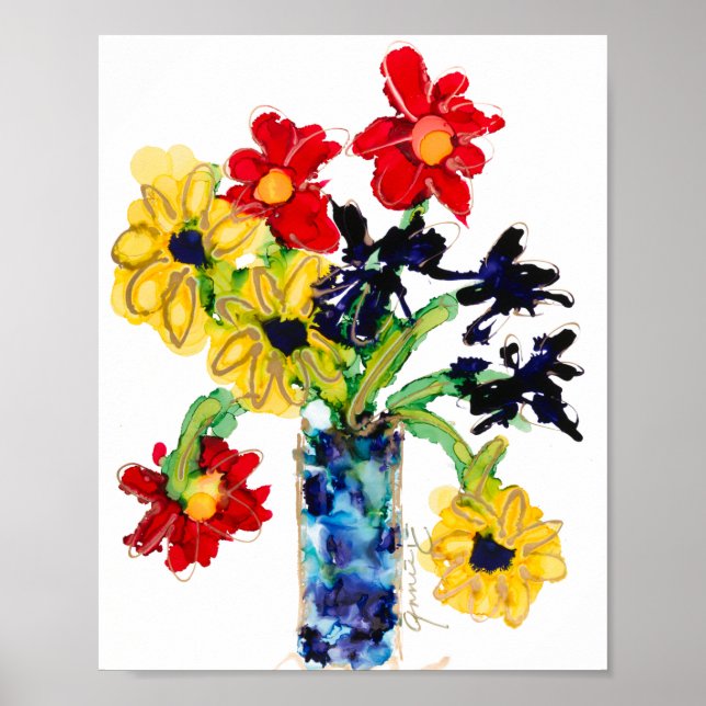 Balanserad energiförbrukning Poster av Anne Pryor (Framsidan)