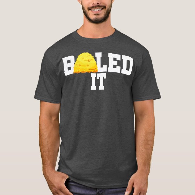 Balanserad it Farmer Humor-jordbruk T Shirt (Framsida)