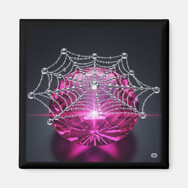 Balanserad Magenta Magnet (Framsidan)