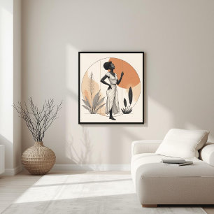 Balanserad Natur – Botanisk Feministisk Konst X Poster