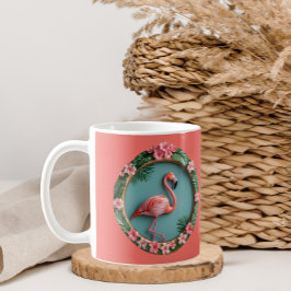 Balanserande Flamingo Kaffemugg