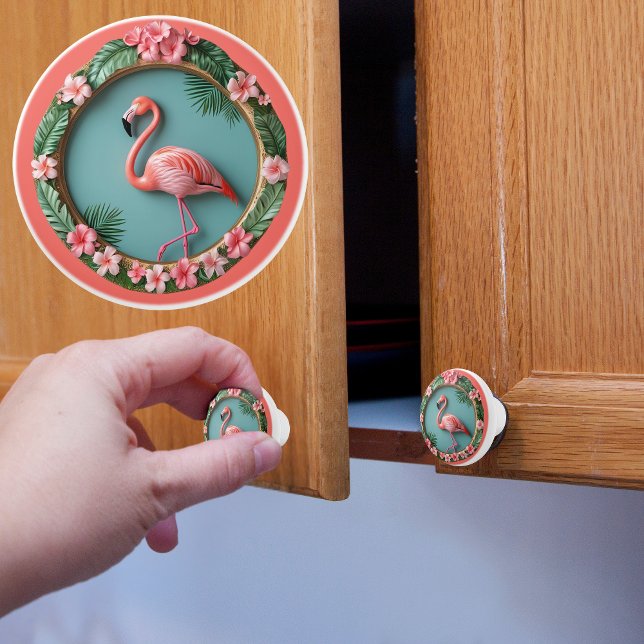 Balanserande flamingo  knopp (Skapare uppladdad)