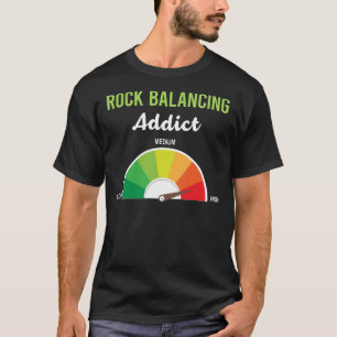 Balanserande stenstenar Sten Stacking Balancing st T Shirt