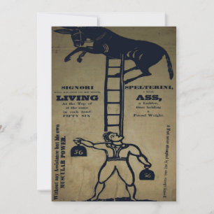 Balanserar en levande donatordjur ~ Inbjudningar