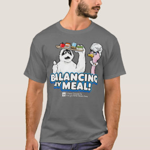 Balanserar min målåterförsäljares PSA-Mörk T Shirt