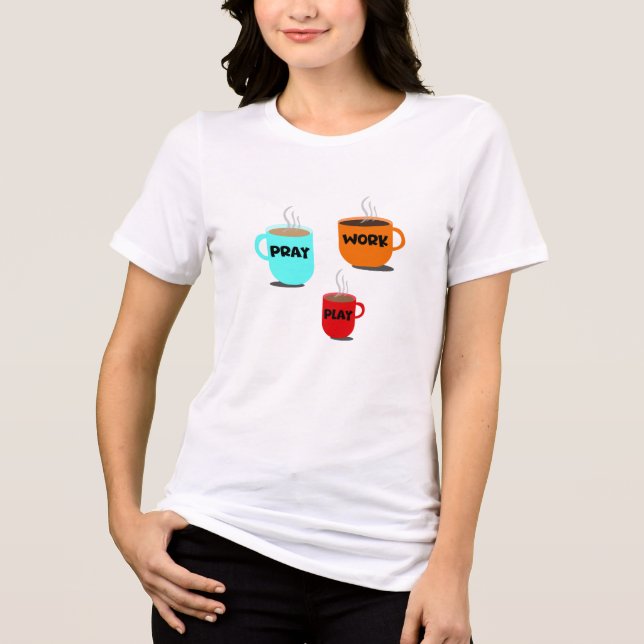 balanserat liv t shirt (Framsida)