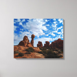 Balanserat Sten, Arches nationalpark Canvastryck