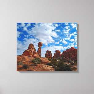 Balanserat Sten, Arches nationalpark Canvastryck