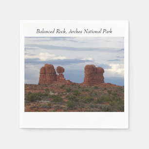 Balanserat Sten, Arches nationalpark Pappersservett