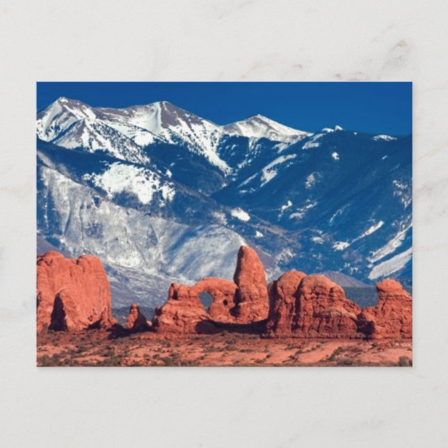 Balanserat Sten-spår Vykort (Framsida)