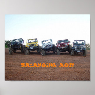 Balanseringslag! Poster