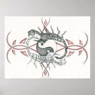 Balansskorpioner Poster