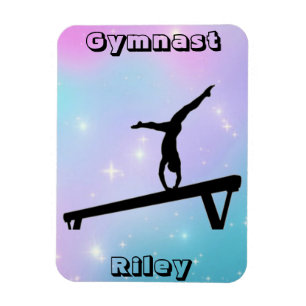 Balansstråle för gimnast-gymnastics för flickor magnet