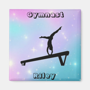 Balansstråle för gimnast-gymnastics för flickor magnet