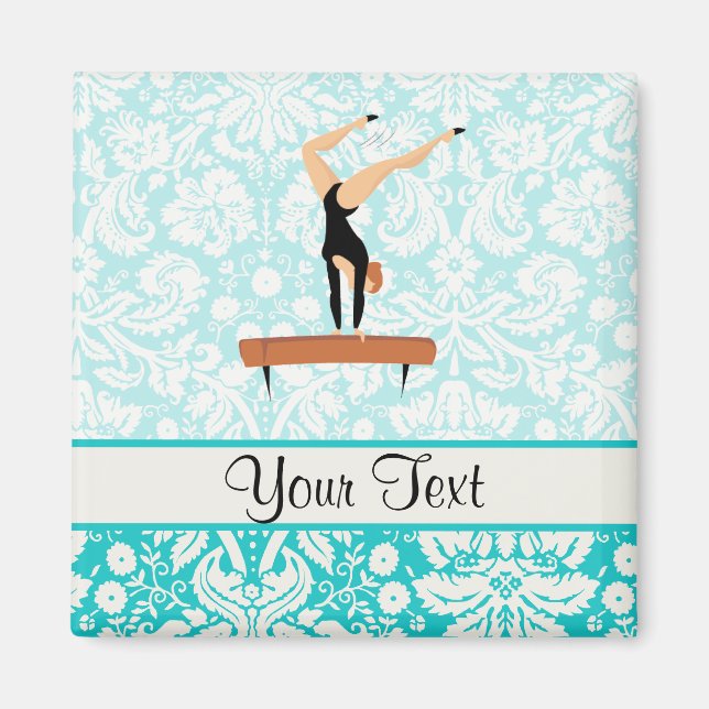 Balansstråle för gymnastika magnet (Framsidan)