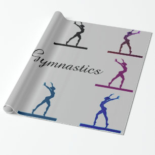 Balansstråle för gymnastika presentpapper