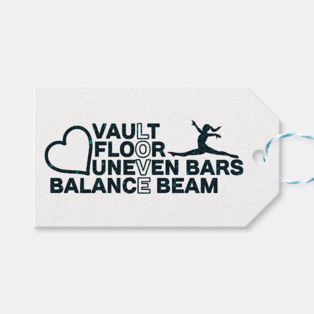 Balansstråle för kärlek Vault Golv Uneven Pub Presentetikett (Framsidan (Horisontell))