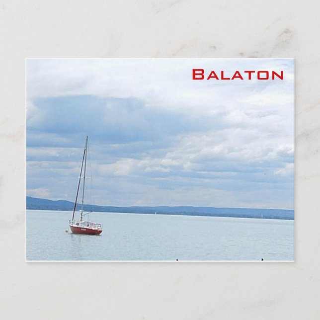 Balaton Vykort (Framsida)