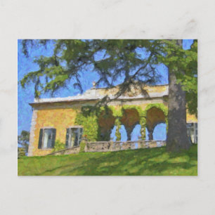 Balbianello Balaustre i Como, vykort