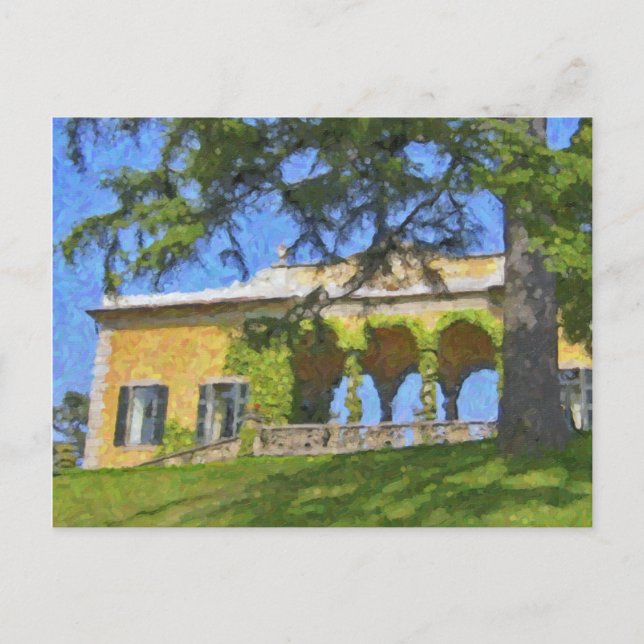 Balbianello Balaustre i Como, vykort (Framsida)