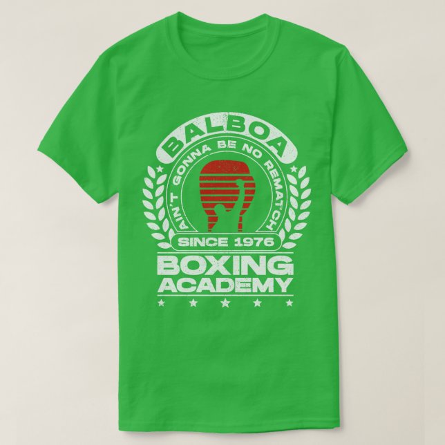 Balboa Boxing Academy V3 T Shirt (Design framsida)