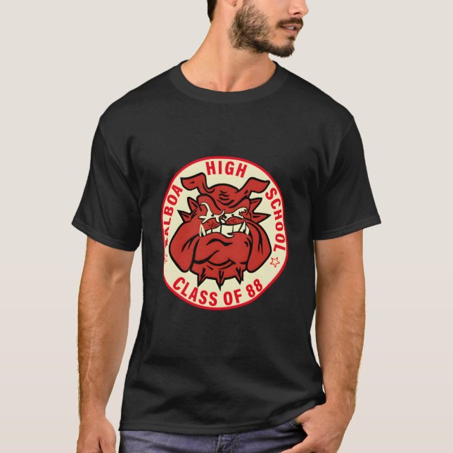 Balboa Canal Zon Bulldog-klass 88 T Shirt (Framsida)