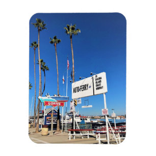 Balboa Island Ferry, Newport Beach, Kalifornien Magnet