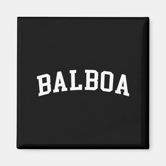 Balboa  magnet (Framsidan)