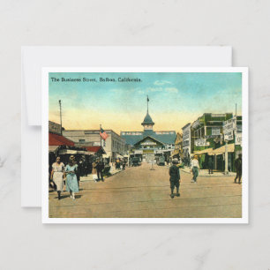 Balboa, Newport Beach CA, 1910-talet Vykort