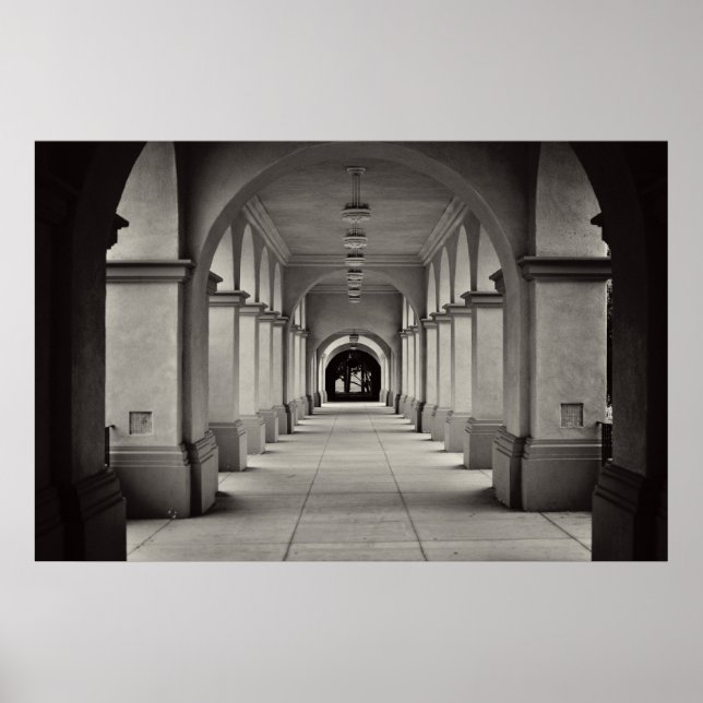 Balboa Park Archways Poster (Framsidan)