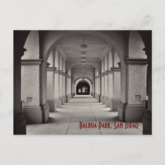 Balboa Park Archways Vykort