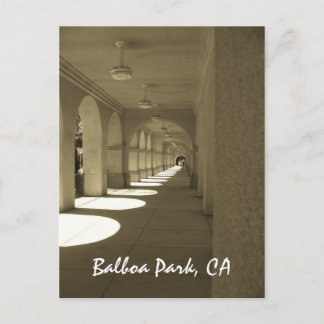 Balboa Park, CA Vykort