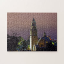 Balboa Park California Torn Dome i Dusk