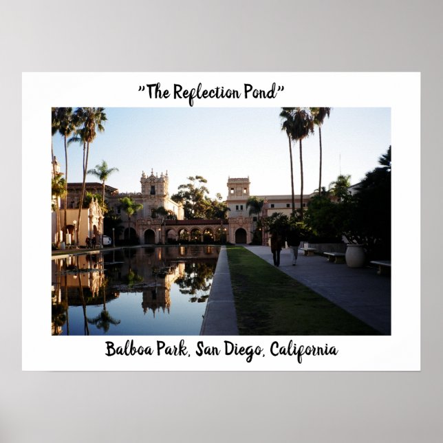 Balboa Park i Dusk Poster (Framsidan)