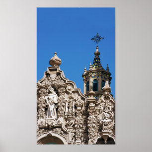 Balboa Park i San Diego, Kalifornien Poster