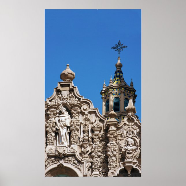 Balboa Park i San Diego, Kalifornien | POSTER (Framsidan)