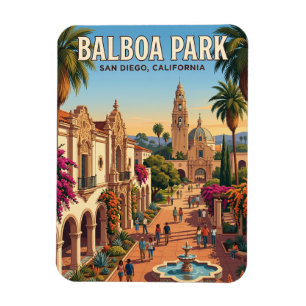 Balboa Park Kalifornien Magnet