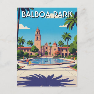 Balboa Park San Diego CA Resa Vykort