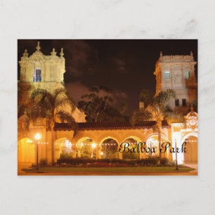 Balboa Park, San Diego Vykort