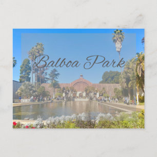 Balboa Park-vykort Vykort