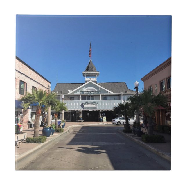 Balboa Pavillion, Newport Beach, Kalifornien Kakelplatta (Framsidan)