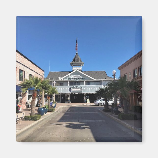 Balboa Pavillion, Newport Beach, Kalifornien Magnet (Framsidan)